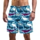 thumbnail image 1 of Shorts De Playa Con Estampado 3d De Tiburones, 1 of 1