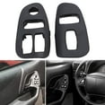 thumbnail image 4 of 10412603, Power Window Switch Panel Trim Driver Passenger Side Door Window Switch Bezel Weaproof  for Vehicle, 4 of 7