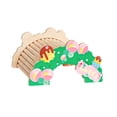 thumbnail image 4 of YWMJZEU Hamster Bridge Bearded Dragon Bridge Wood Reptiles Hide Cave Reptile Hideout for Flower Bridge, 4 of 9