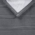 thumbnail image 5 of Serta Tissu Polyester Polaire à Sherpa Chauffé Jeté Électrique Gris, 5 of 5