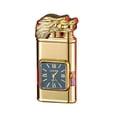 thumbnail image 1 of Ovzne Electroplated Direct Fire Fire Quartz Dial With Visible Window Inflatable Windproof Lighter On Clearance, 1 of 1
