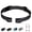 Black, variant on Collar Replacement Strap, Universal Dog Training Receiver, Reflective Adjustable Nylon GPS Ecollar, Durable Collar Band with Secure Buckle for Large Medium Small Dogs, Purple