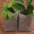 thumbnail image 4 of 100 PCS Nursery Bags, Non-Woven Fabric Seedling-Bags Biodegradable, Grow Bags for Home Garden Supply, Tree, Flower, Vegetable-Seed Starter Bags, Nursery Pots Container Plants Pouch, 4 of 9