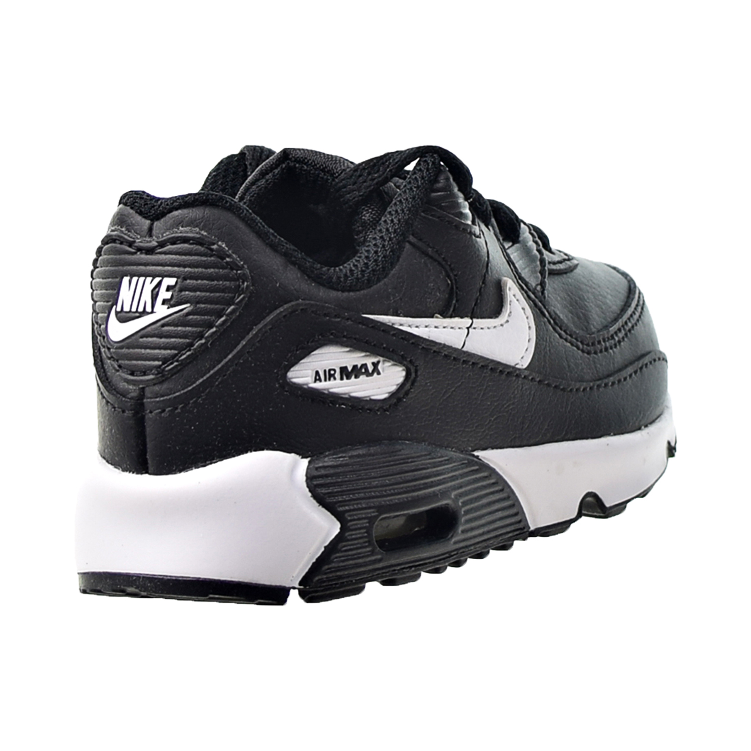 Nike Air Max 90 LTR Toddlers' Shoes Black-Black-White cd6868-010 - image 3 of 6