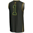 thumbnail image 3 of Youth GameDay Greats #1 Black Notre Dame Fighting Irish Lightweight Basketball Jersey, 3 of 4