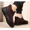 thumbnail image 3 of Men's Cloth Shoes with Suede Fashion Thick Warm Flat Non-slip Boots, 3 of 4