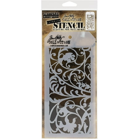 UPC: 0787790629719 | Ironwork – Layered Stencil 4.125 X8.5 – Tim Holtz