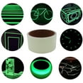thumbnail image 5 of Glow in The Dark Tape - 3m x 5cm - Bright & Long-Lasting Fluorescent Tape - Luminous Tape for Outdoor Sports, Night Decorations, and Home Marking, 5 of 5
