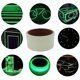 thumbnail image 5 of 3m x 5cm Cinta que brilla en la oscuridad, Cinta autoadhesiva verde luminosa, Cinta que brilla en la oscuridad: Cinta autoadhesiva que brilla en la oscuridad, Removible, Impermeable, Fotoluminiscente Ormromra LHH-0641, 5 of 5