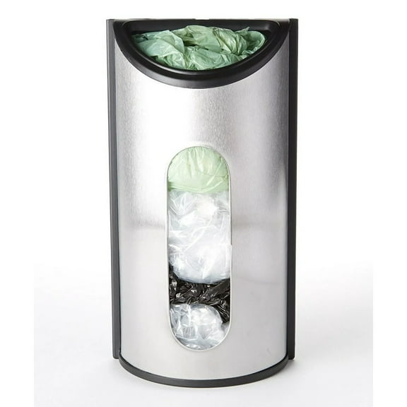 Clearance Rack under $8 Grocery Bag Holder Stainless Steel Plastic Bag Holder Easy Access Openings