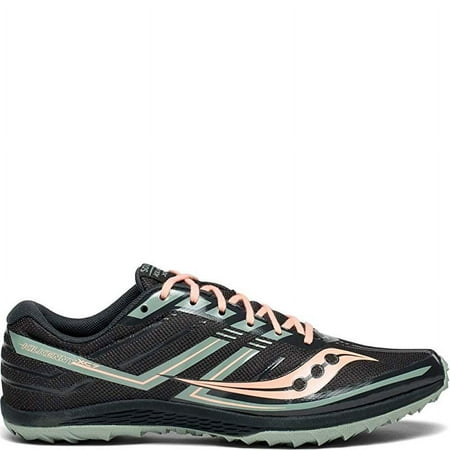Saucony Women's Kilkenny XC7 Flat Track Shoe, Jet/Blush, 8.5 B(M) US