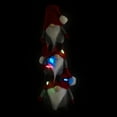thumbnail image 3 of Northlight LED Lighted Triple Stacked Gnomes Christmas Decoration - 26" - Multicolor Lights, 3 of 6