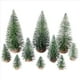 thumbnail image 2 of 50 ÁRboles de Navidad Artificiales en Miniatura, 5 TamañOs, con Base de Madera para DecoracióN, Manualidades, DecoracióN de Fiestas, Manualidades, 2 of 6