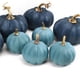 thumbnail image 1 of 16 calabazas artificiales de otoño, calabazas de espuma falsas para decoración de Halloween, Acción de Gracias y Halloween, 1 of 10
