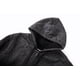thumbnail image 5 of Sudadera con capucha de forro polar pesado Marled de talla grande S-5XL para hombre, chaqueta de invierno de manga larga con forro Sherpa y cremallera completa (Carbón XL), 5 of 5