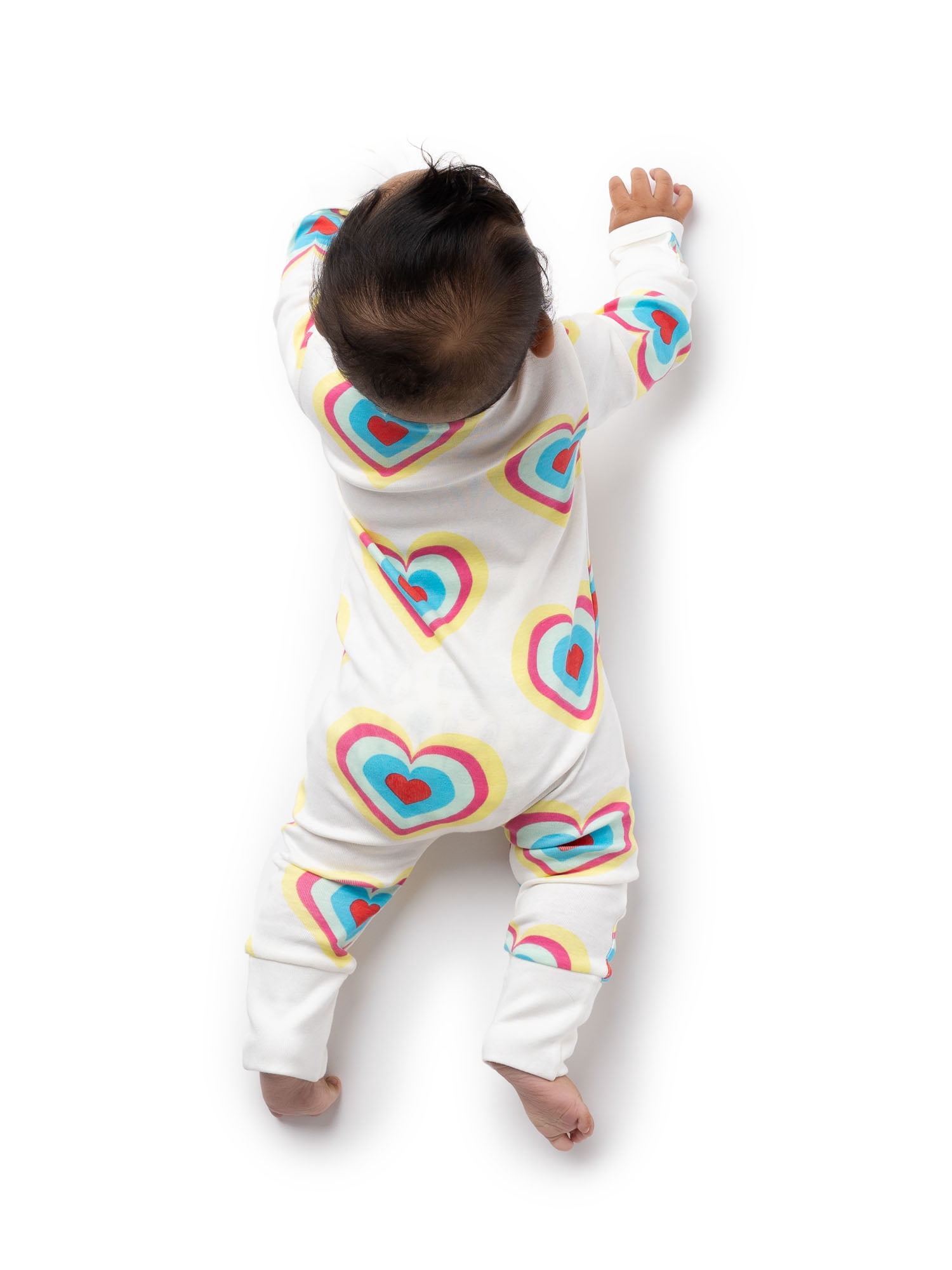 Paris Hilton x Monica + Andy Organic Cotton Baby One Piece Coverall, Sizes Preemie-24 Months