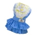 thumbnail image 2 of Pet Dog Polka Dots Dress Puppy Clothes De Encaje Princess Apparel SG Salvador Ropa del perro, 2 of 10
