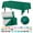 Dark Green, variant on Exquisite 54 Inch. x 300 Ft. Lime Green Plastic Tablecloth Roll With Built In Slide Cutter