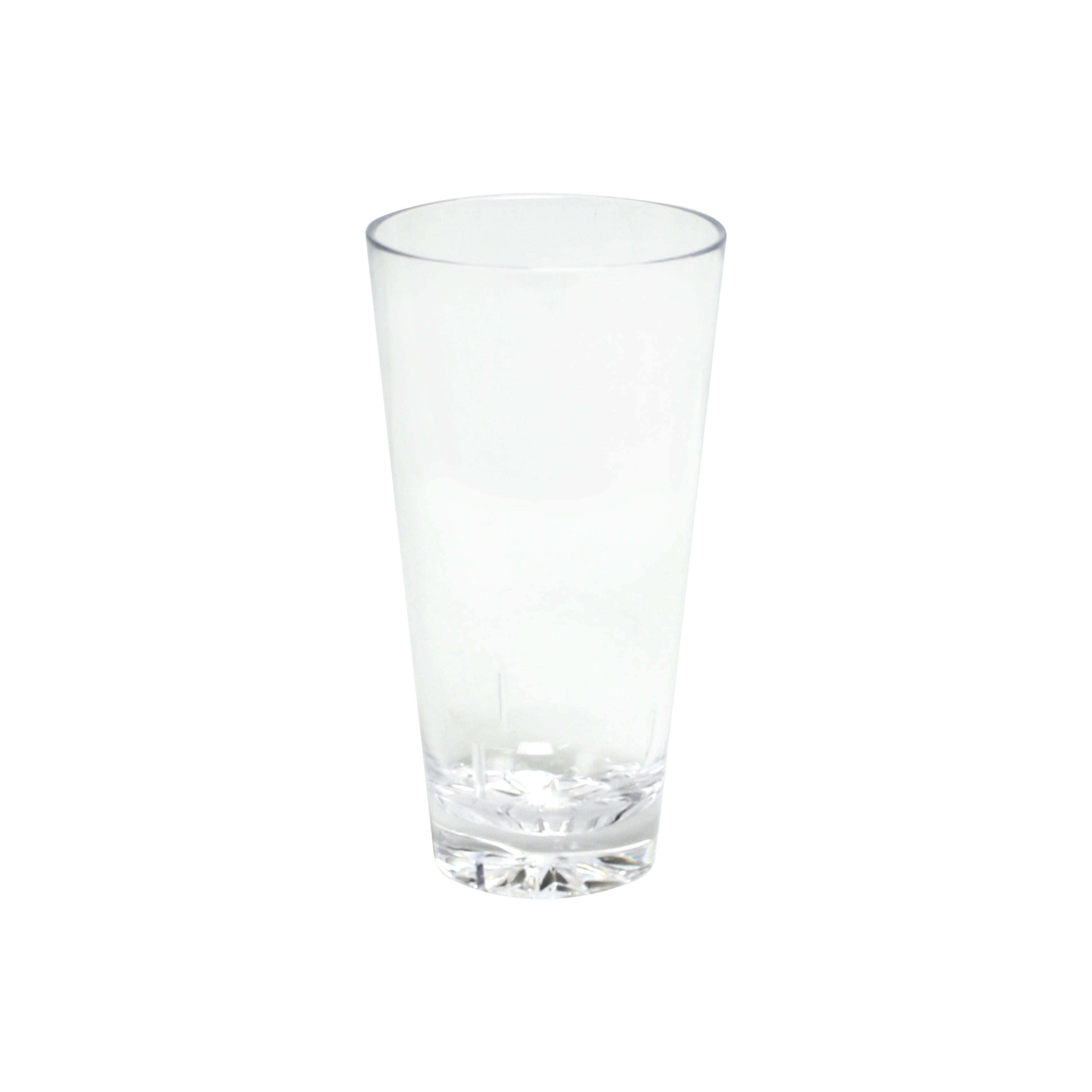 Excellante 20 oz mixing glass, starburst base, polycarbonate, clear, comes in each