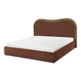 thumbnail image 2 of Moe's Home Collection Camilla Bed Fabric Brown, 2 of 8