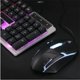 thumbnail image 5 of Juego de teclado y mouse Nuevo USB Keyboard-GTX300 Black Edition Luminous Ormromra LL-0144, 5 of 6