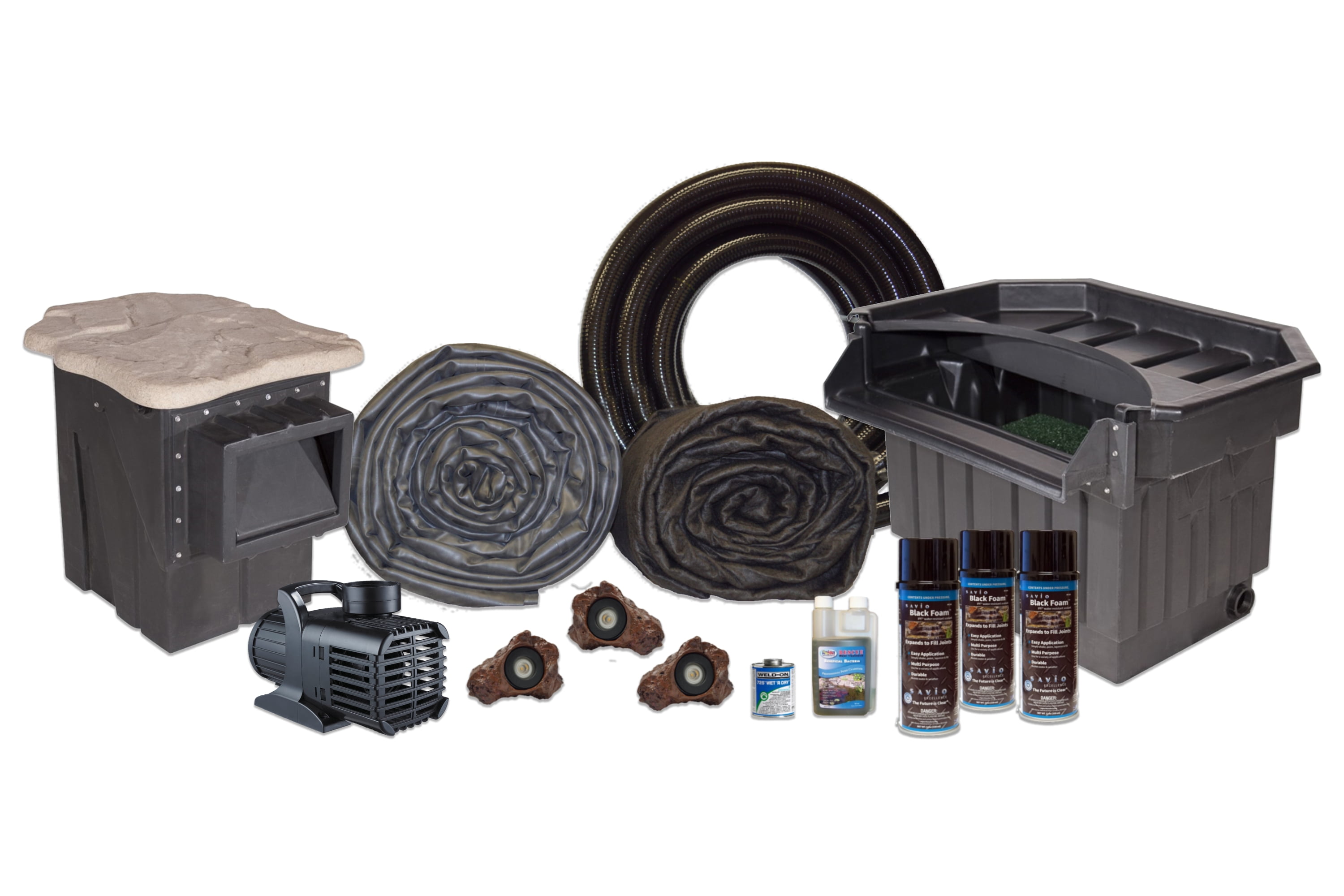 Buy Half Off Ponds MP4 Pondbuilder Elite 10000 Mega Pond Kit with 50