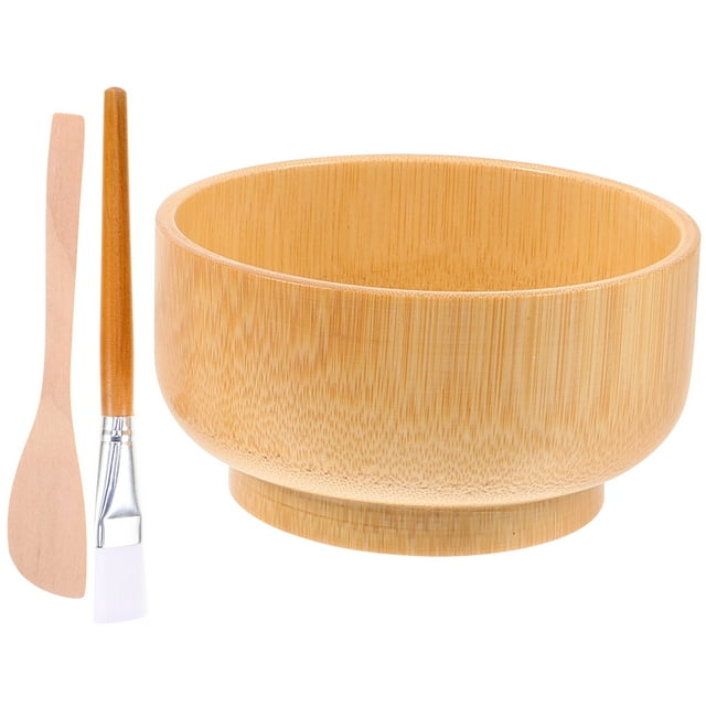 1 Ensemble Masque Bricolage Bol Brosse Ensemble Pratique Bricolage Outil Masque Simple Brosse Masque Bol Kit