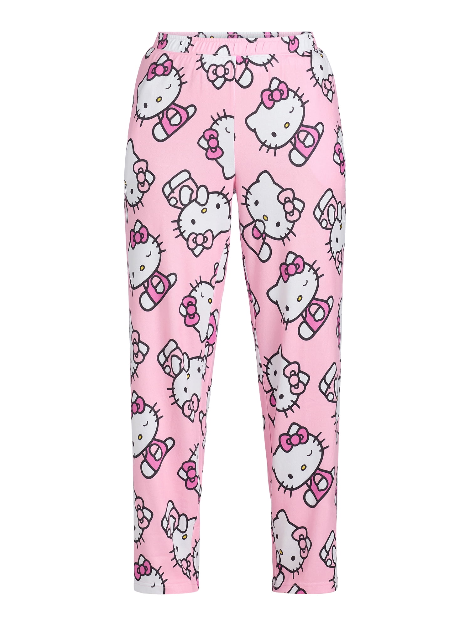 Hello Kitty Women's Poses Allover Print Lounge Pants, Sizes XS-3XL