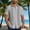 Gray, variant on ZUBKTE Men's Shirt Vintage Bowling Short Sleeve Button Down Hawaiian Summer Beach Printed Casual Shirts S-4XL