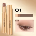 thumbnail image 1 of Gradient Eyeshadow Stick for Beginners | Three Color Fine Gradual Shine High Gloss Makeup, One Touch Shaping & Layered Effect, Matte Earth, Pearlescent Earth, Coffee Orange, 1 of 8