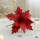 thumbnail image 3 of Flor de Navidad de simulación dorada Flor decorativa para árbol de Navidad 20 cm Terciopelo con lentejuelas Ecoration, 3 of 4
