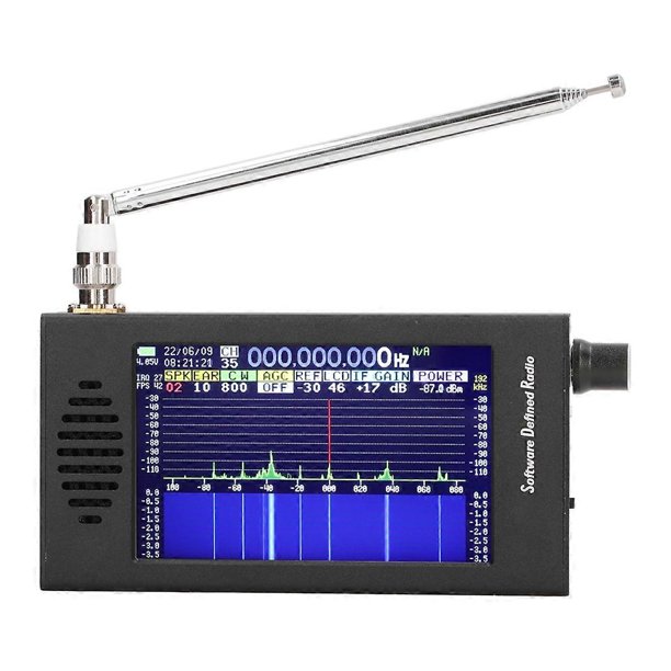 For DSP SDR Radio Receiver 4.3 Inch Touch Screen 100KHz to 149MHz FM MW SSB CW HAM Shortwave Radio R