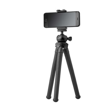 Onn. Adjustable Mini Tripod Stand for Cameras/GoPros/ Devices