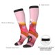 thumbnail image 4 of Fotbe Colorful Cartoon Biplane Calcetas Divertidas Estampadas para Hombre y Mujer, Calcetas de Algodón hasta la Rodilla para Caminar, Correr, Enfermería y Embarazo, 4 of 6