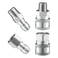 thumbnail image 3 of 4pcs Pressure Washer Fittings NPT 1/4 Inch Cleaning Quick Connect Accessories, 3 of 9