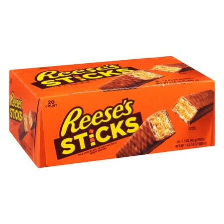Reeses Sticks, 1.5 oz, 20 count