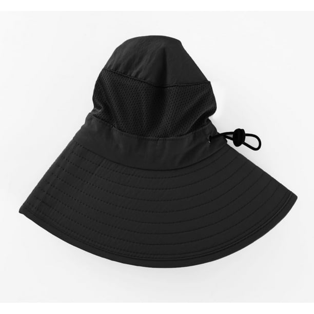 Home Prefer Outdoor UPF50+ Mesh Sun Hat Wide Brim Fishing  display picture 3