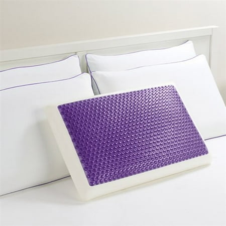Comfort Revolution Purple Bubbles Gel Pillow 215 0a Bubble Gel Bed