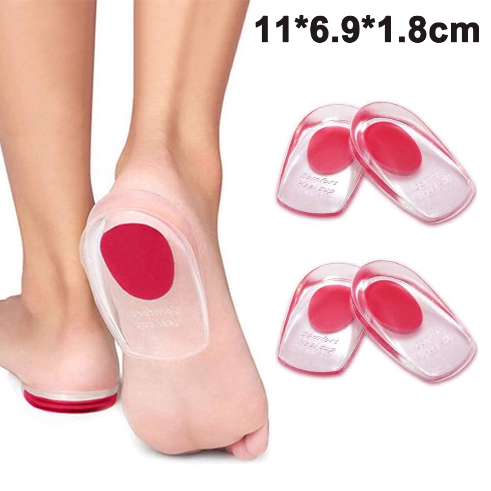 Gel Heel Cups Plantar Fasciitis Inserts 