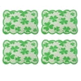 thumbnail image 2 of Binmer 4 Pcs Drapeau de Table pour la Saint-Patrick Décoré avec Ensemble de Table, 2 of 5