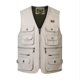 thumbnail image 3 of Chaleco táctico masculino de talla grande S-4XL, chaleco sin mangas de descarga con múltiples bolsillos para hombre, chaqueta de verano para fotógrafo reportero, 3 of 5