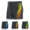 thumbnail image 5 of Men\\\'s swimming trunks beach shorts swim boxer trunks with drawstring lined, 5 of 5
