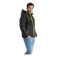 thumbnail image 4 of Chamarra Cat Jacket Negro Acolchada Rompevientos negro S, 4 of 5