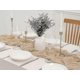 thumbnail image 3 of 90x300cm Tulle Doily Table Runner Wedding Table Cloth Decor Beige, 3 of 4