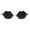 Pink, variant on Womens Plastic Kissing Lip Shape Hippie Lolita Sunglasses Black
