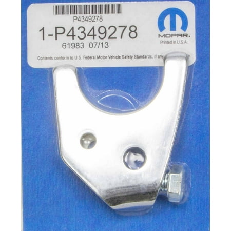 Chrome Distributor Hold Down Clamp - Mopar Performance SBM Chrome Distributor Hold Down Kit P/N P4349278