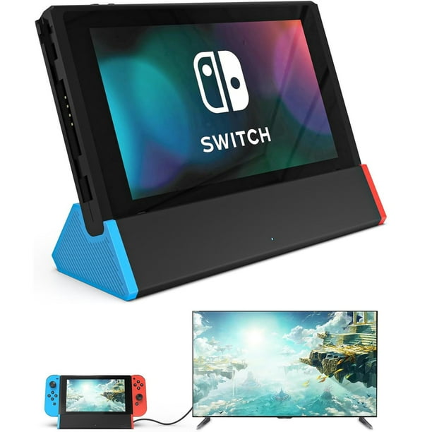 Estación de acoplamiento para Nintendo Switch/Switch OLED, base portátil para Switch, adaptador HDMI 4K para TV y puertos USB 3.0 de alta velocidad