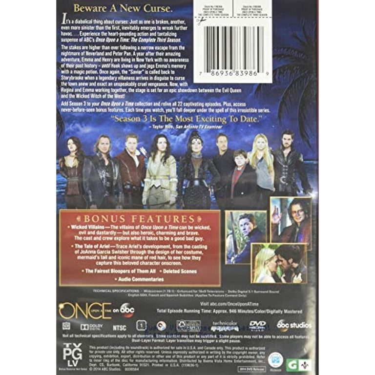 Once Upon a Time: The Complete Third Season - Walmart.com