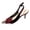 Wine, variant on Womens Slingback Kitten Heels Closed Pointed Toe Pumps Heeled Sandals Elegant Splice Leather Party Prom Dress Shoes Black Size 6