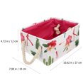 thumbnail image 3 of Contenedor de tela para guardar ropa, cesta para juguetes, organizador de maquillaje para escritorio, armario, niños, 3 of 6